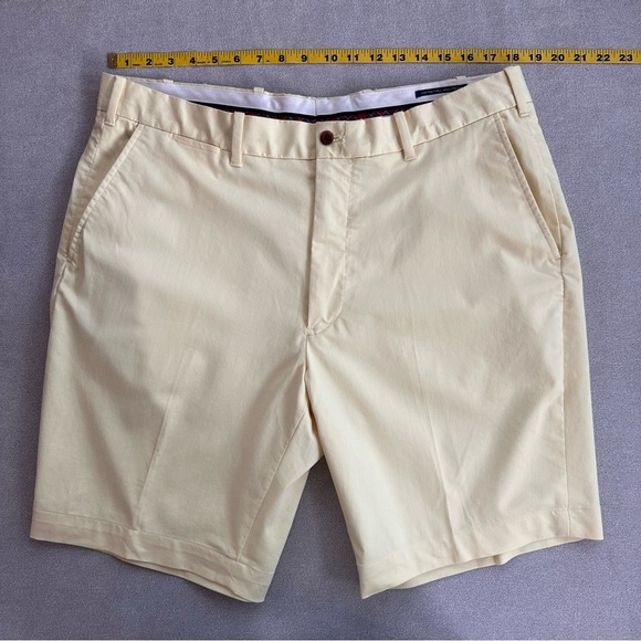 Ralph Lauren Polo Golf Shorts. Yellow. 38 waist. 9 inch inseam. - Picture 7 of 10